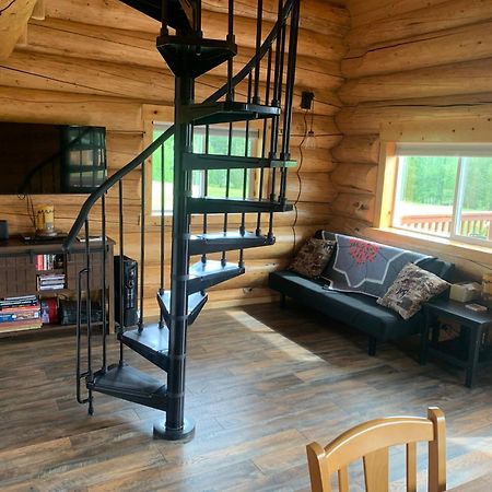 Secluded Log Cabin, 30 Min From Chena Hot Springs Pleasant Valley Extérieur photo