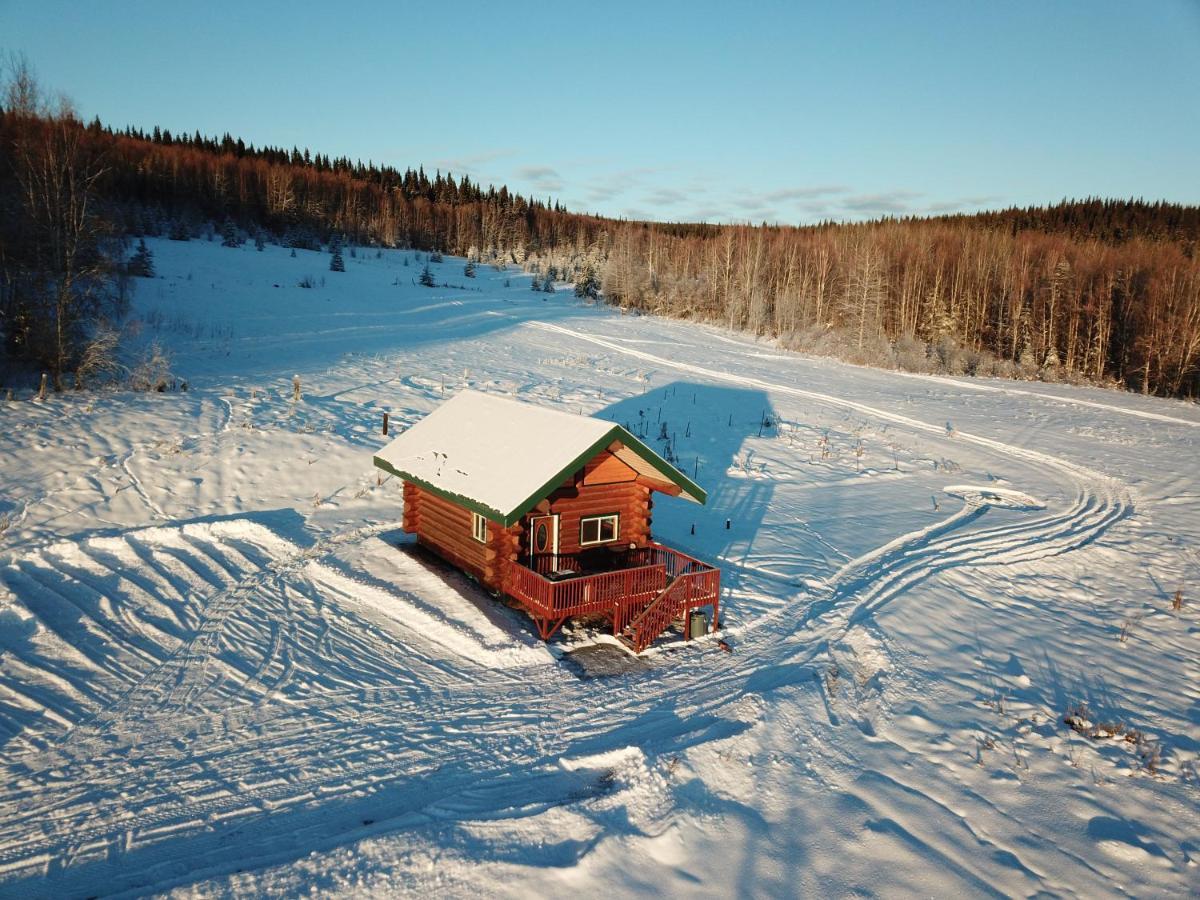 Secluded Log Cabin, 30 Min From Chena Hot Springs Pleasant Valley Extérieur photo